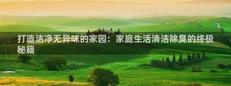 尊龙人生就是博官网登录手机：打造洁净无异味的家园：家庭生