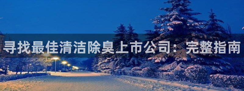 尊龙凯时怎么注册：寻找最佳清洁除臭上市公司：完整指南