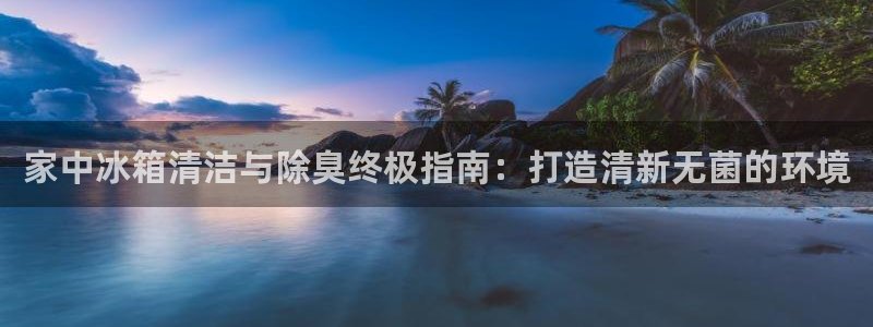 凯时赢来就送38：家中冰箱清洁与除臭终极指南：打造清新无