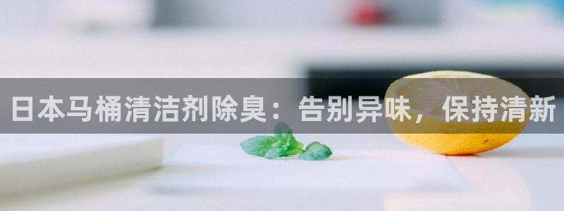 凯时国际最新：日本马桶清洁剂除臭：告别异味，保持清新